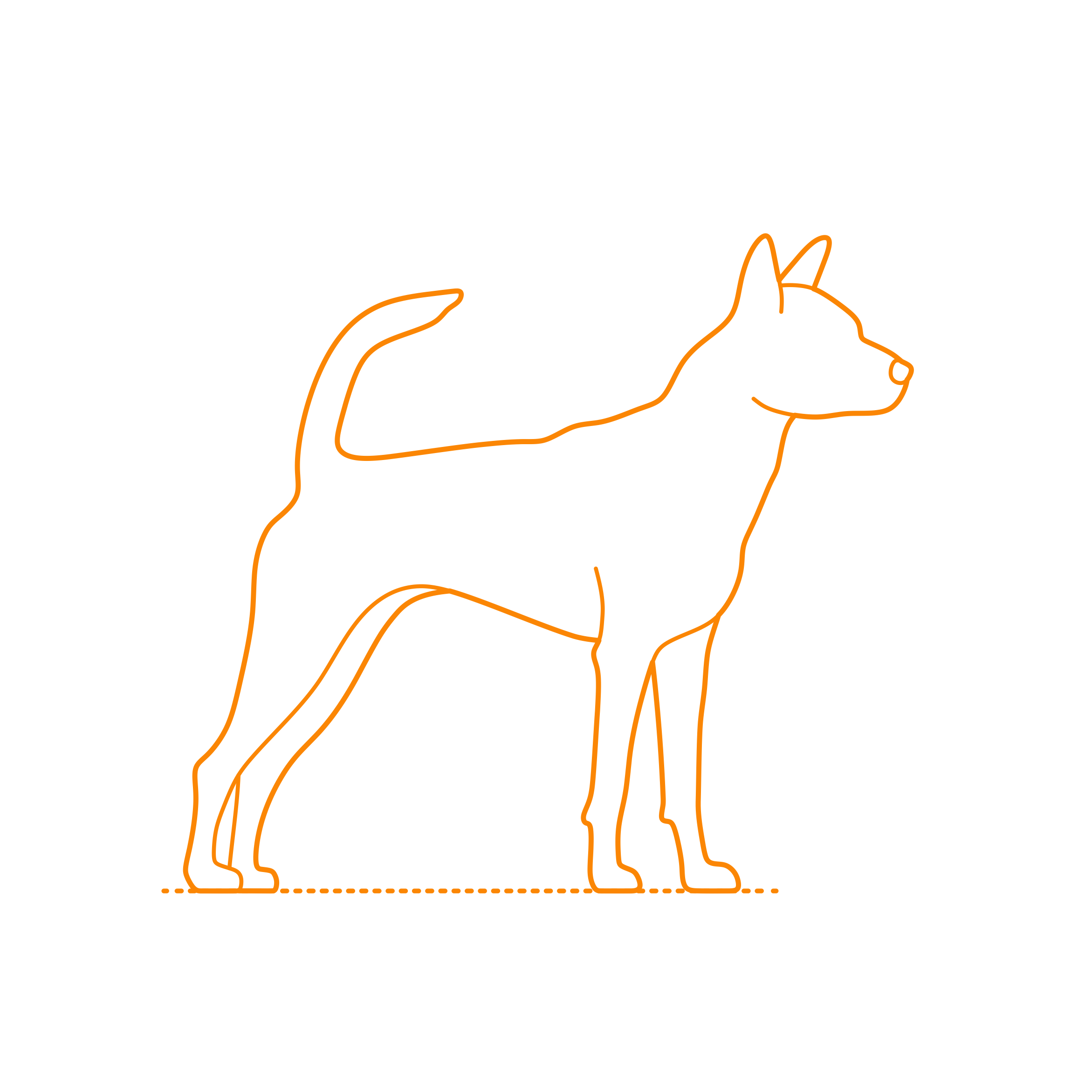 Animals Dogs Taiwan Dog Stencil Svg Design File Free Vectors